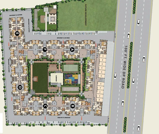 Master Plan of Nirvana Lifecity in Lohegaon, Pune - Image 213006