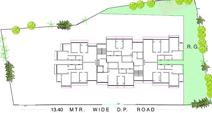 Master Plan of Kabra New Vinay in Santacruz East, Mumbai - Image 213018