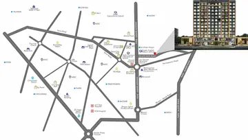 Location of Pragati Arista - Image 213058