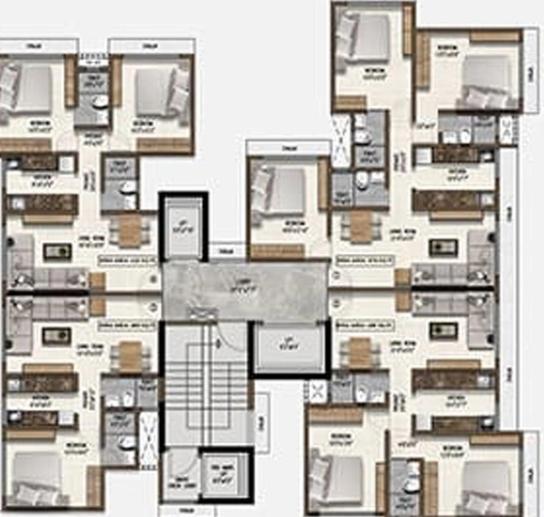 Floor Plan of Pranav Malad Marudhar in Malad East, Mumbai - Image 213122