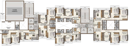 Floor Plan of Pranav Neon Terraces in Borivali West, Mumbai - Image 213143