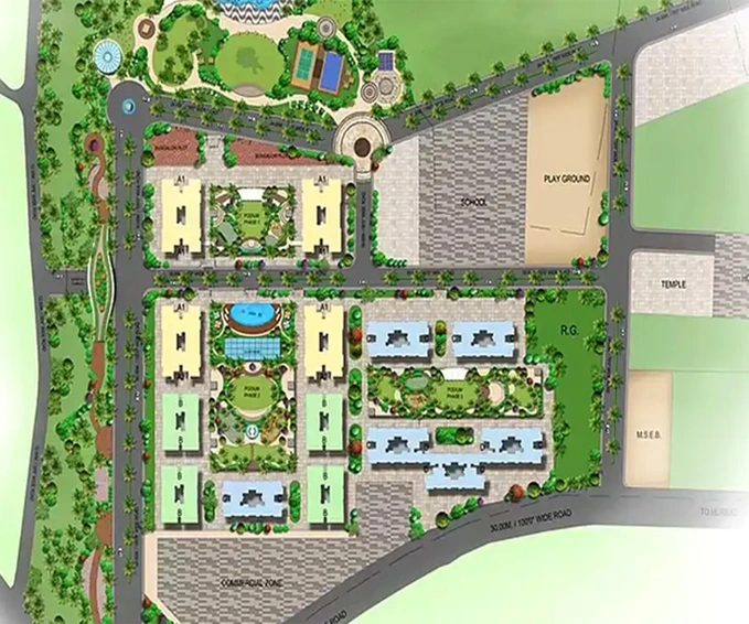 Master Plan of Regency Antilia in Kalyan West, Thane - Image 213161