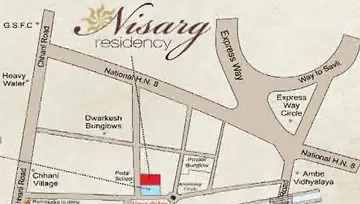 Location of Amar Nisarg Residency - Image 117392