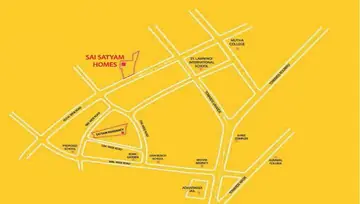 Location of Sai Satyam Homes - Image 213245