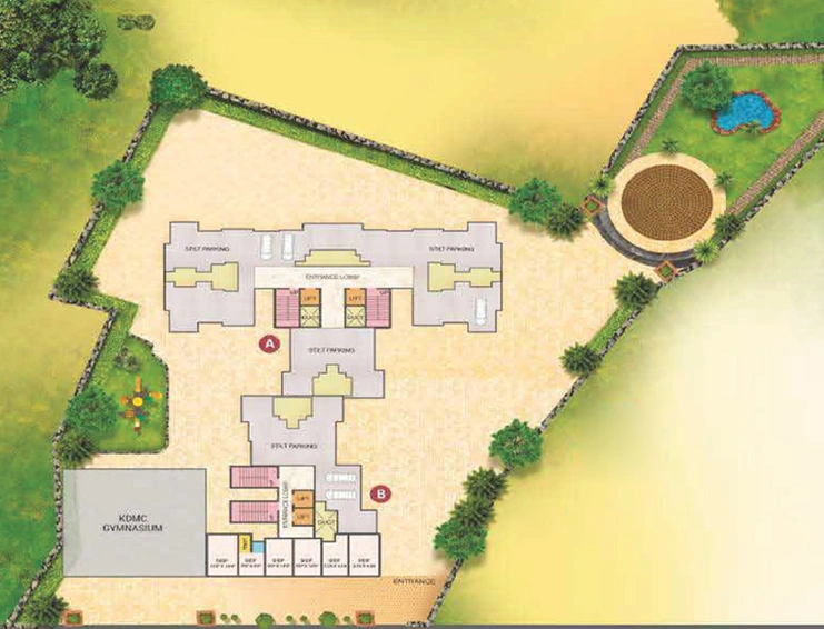 Master Plan of Sai Satyam Homes in Kalyan West, Thane - Image 213247