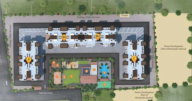 Master Plan of Ravinanda Aamrai in Dhayari, Pune - Image 213283