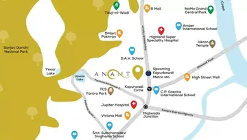 Location of Skyline Anant - Image 213275