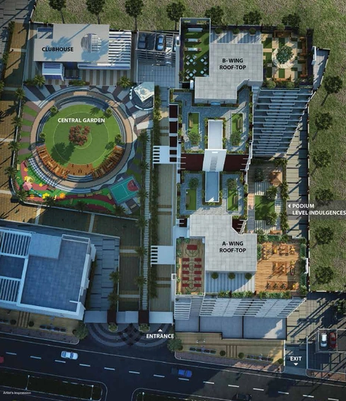 Master Plan of Triveni Majesta in Kalyan West, Thane - Image 213335