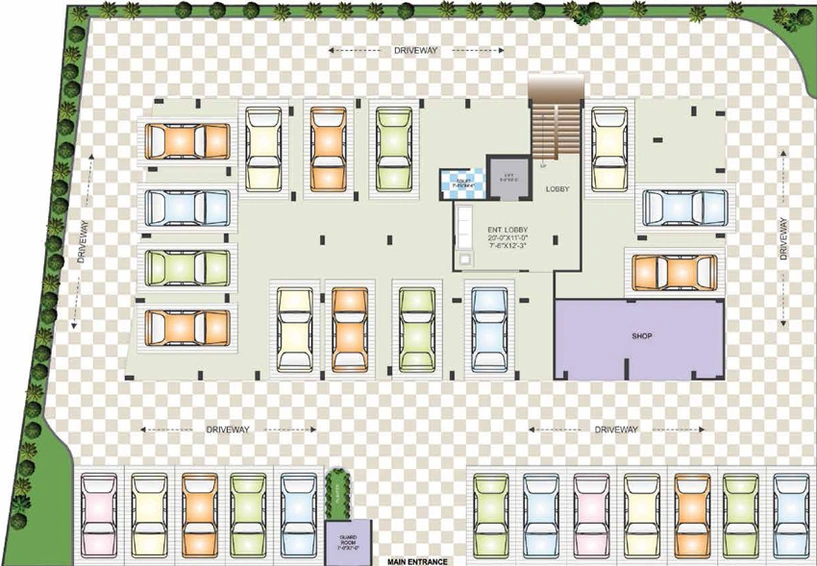 Master Plan of Vijay Enclave in Kasarvadavali, Thane - Image 213393