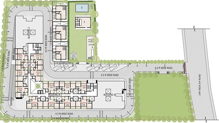 Master Plan of VPK Panasia Rising Spaces in Kasarsai, Pune - Image 213434