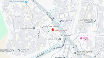 Location of Akshar Green World - Image 213466