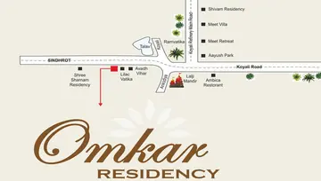 Location of Shree Omkar Residency - Image 117452