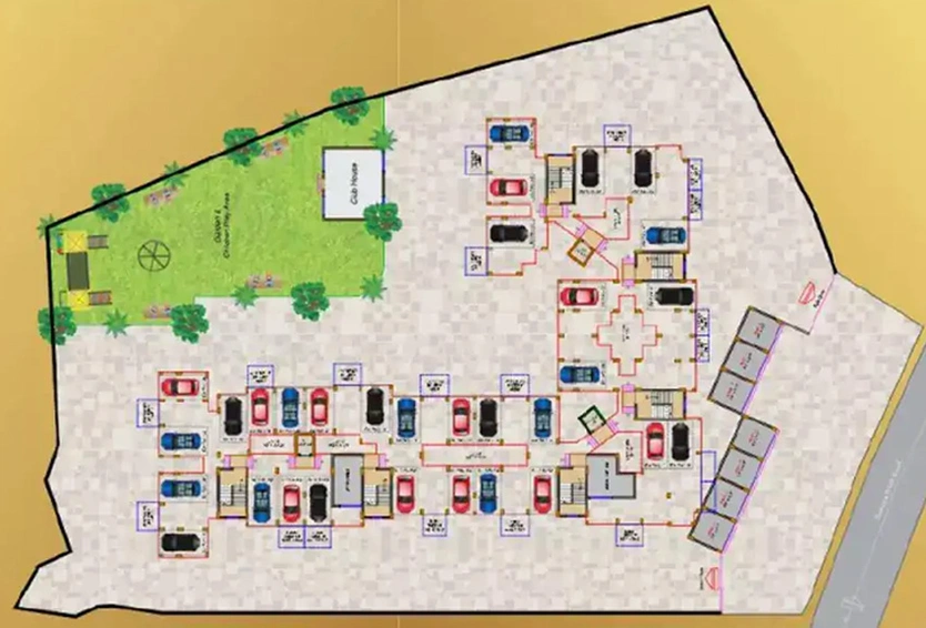 Master Plan of Anant Residency in Panvel, Navi Mumbai - Image 213494