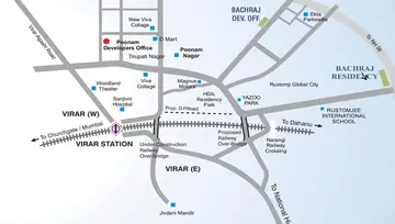 Location of Bachraj Residency - Image 213527