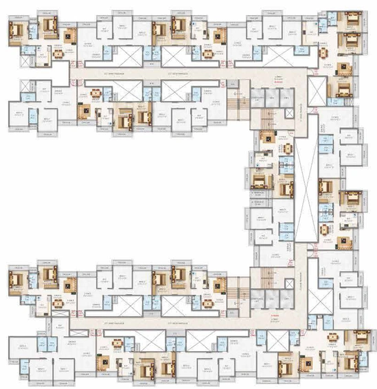 Floor Plan of Aramus The Domus 26 East in Ulwe, Navi Mumbai - Image 213528