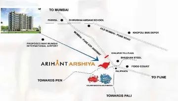 Location of Arihant Arshiya - Image 213574