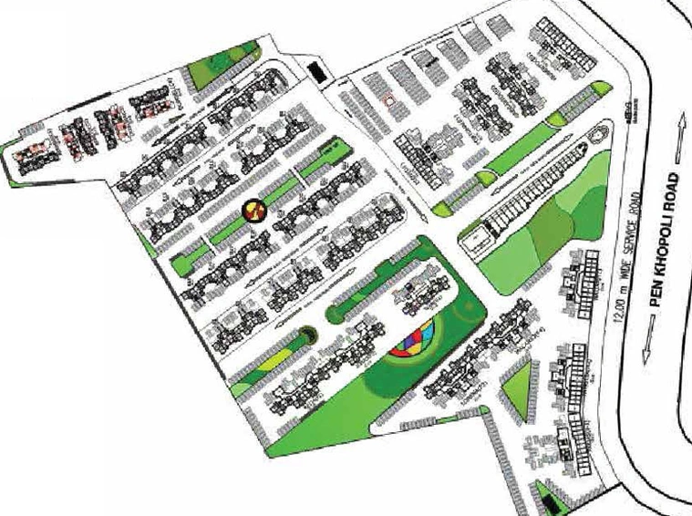 Master Plan of Arihant Arshiya in Panvel, Navi Mumbai - Image 213576