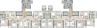 Floor Plan of Bharat Asbury Park in Kandivali West, Mumbai - Image 213650