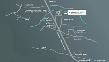 Location of Bramha Townhouse - Image 213680