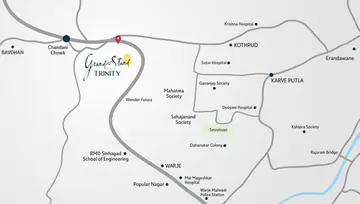 Location of Mantra Grandstand Trinity - Image 213862