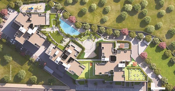 Master Plan of Mantra Grandstand Trinity in Kothrud, Pune - Image 213863
