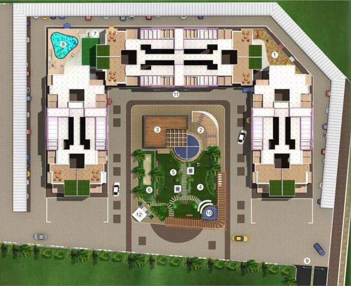 Master Plan of Venkatesh Oxy Valley 2 in Wagholi, Pune - Image 214052