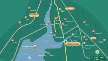 Location of Godrej Hillscape - Image 214071