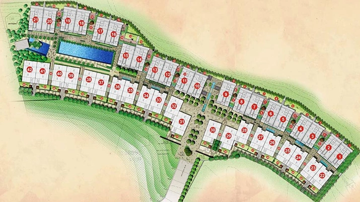 Master Plan of Rohan Madhuban in Bavdhan, Pune - Image 214082