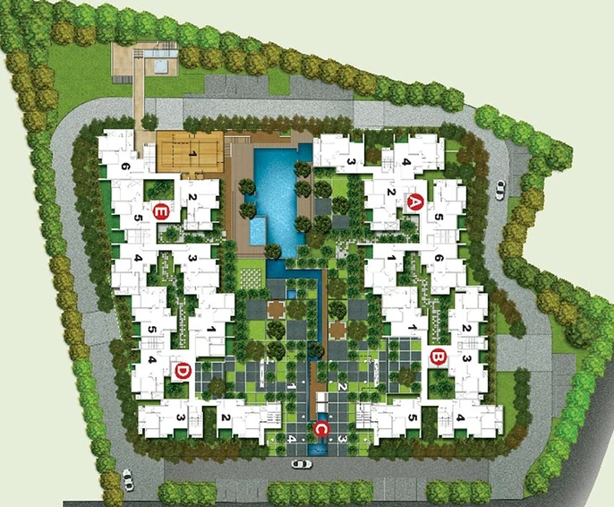 Master Plan of Rohan Madhuban 2 in Bavdhan, Pune - Image 214092