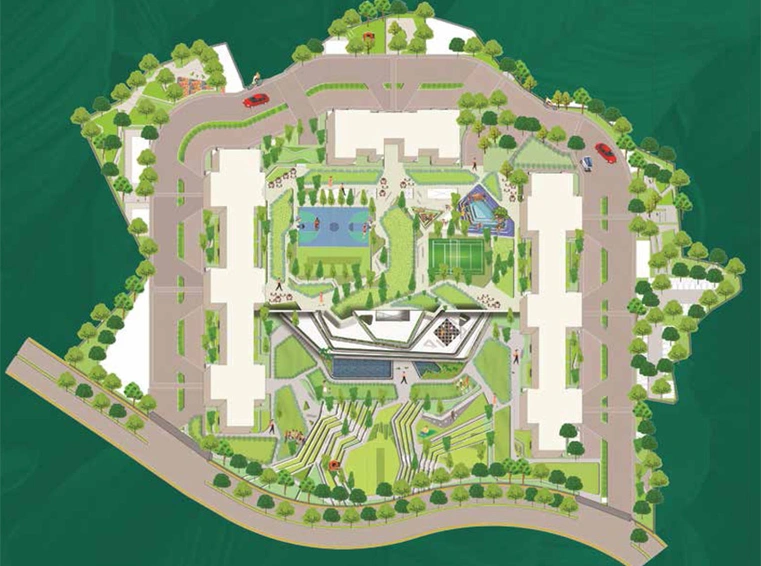 Master Plan of Godrej Hillside in Panvel, Navi Mumbai - Image 214748
