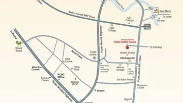 Location of RR Riddhi Siddhi Tower - Image 214146