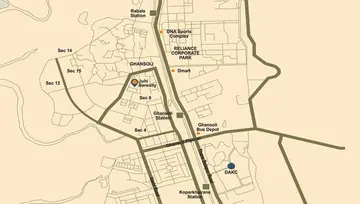 Location of Juhi Serenity - Image 214228