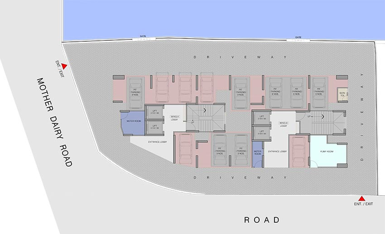 Master Plan of Ruparel Pride in Kurla East, Mumbai - Image 214235