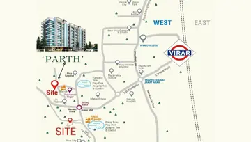 Location of Shree Padmanabh Parth - Image 214262