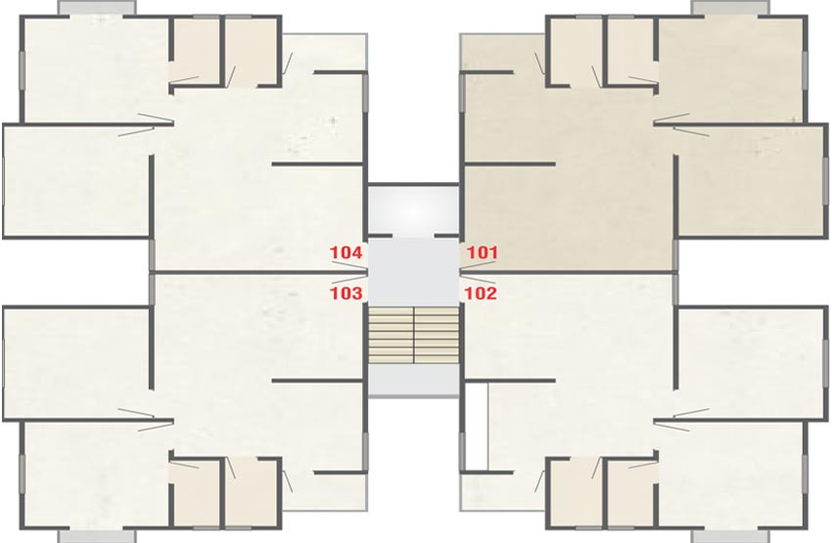 Floor Plan of Shreenath Nathdwar Villa in Waghodia Road, Vadodara - Image 117756