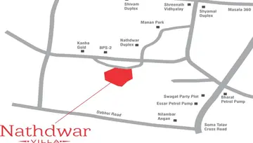 Location of Shreenath Nathdwar Villa - Image 117755