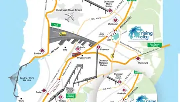 Location of Hubtown Rising City - Image 214519