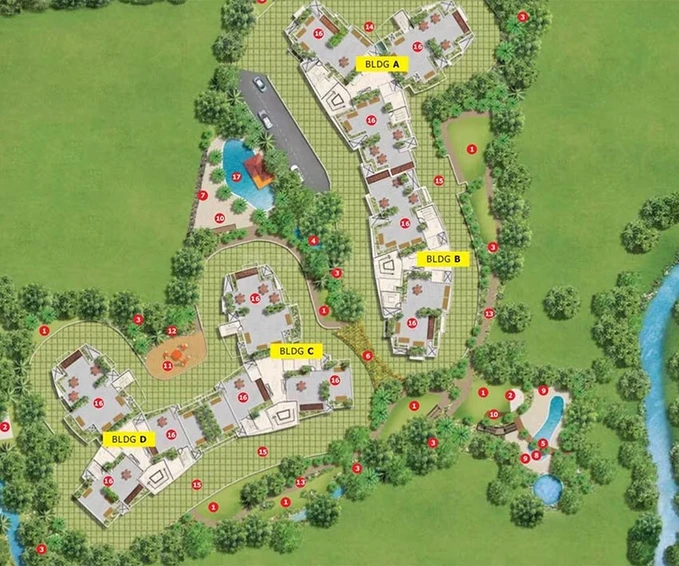 Master Plan of Marvel Citrine in Kharadi, Pune - Image 214545
