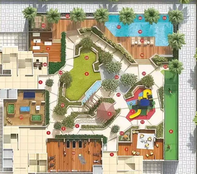 Master Plan of Platinum Escaso in Ulwe, Navi Mumbai - Image 214609
