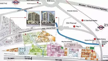 Location of Ashiana Pratik Hills - Image 214624