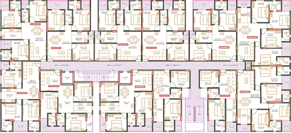 Floor Plan of Kalyan Eva in Jagatpura, Jaipur - Image 214686