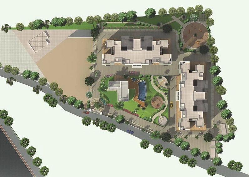 Master Plan of Sharada Megh Sparsh in Ambegaon, Pune - Image 214747