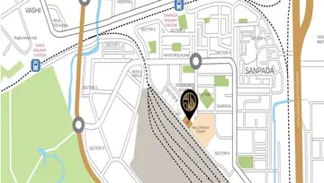 Location of Satyam Bellagio - Image 214853