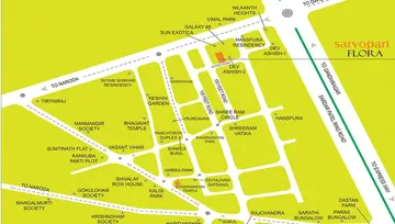Location of Bapashree Sarvopari Flora 2 - Image 118708