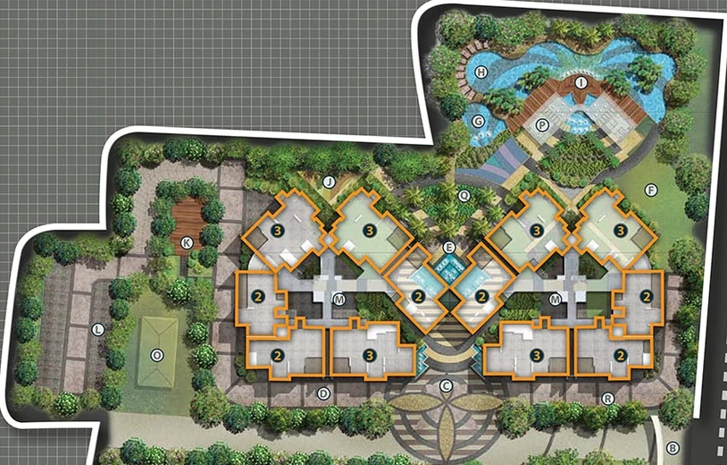 Master Plan of SKYi Iris Bavdhan in Bavdhan, Pune - Image 214946
