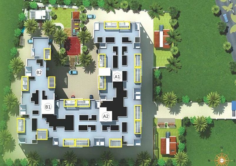 Master Plan of Sonigara Excluzee in Wakad, Pune - Image 214985