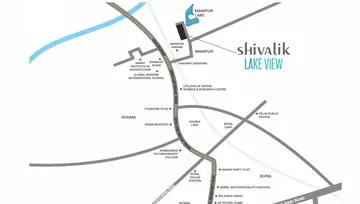 Location of Shivalik Lakeview 1 - Image 118715