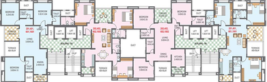 Floor Plan of Belvalkar Sarita Vaibhav in Parvati, Pune - Image 215112