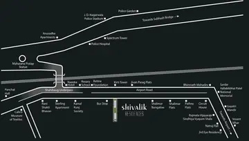 Location of Shivalik Residences - Image 117896