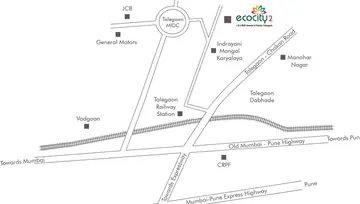 Location of Namrata Ecocity 2 - Image 215233